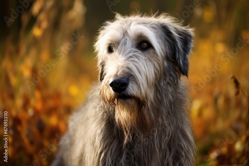 Irish Wolfhound Dog - Portraits of AKC Approved Canine Breeds