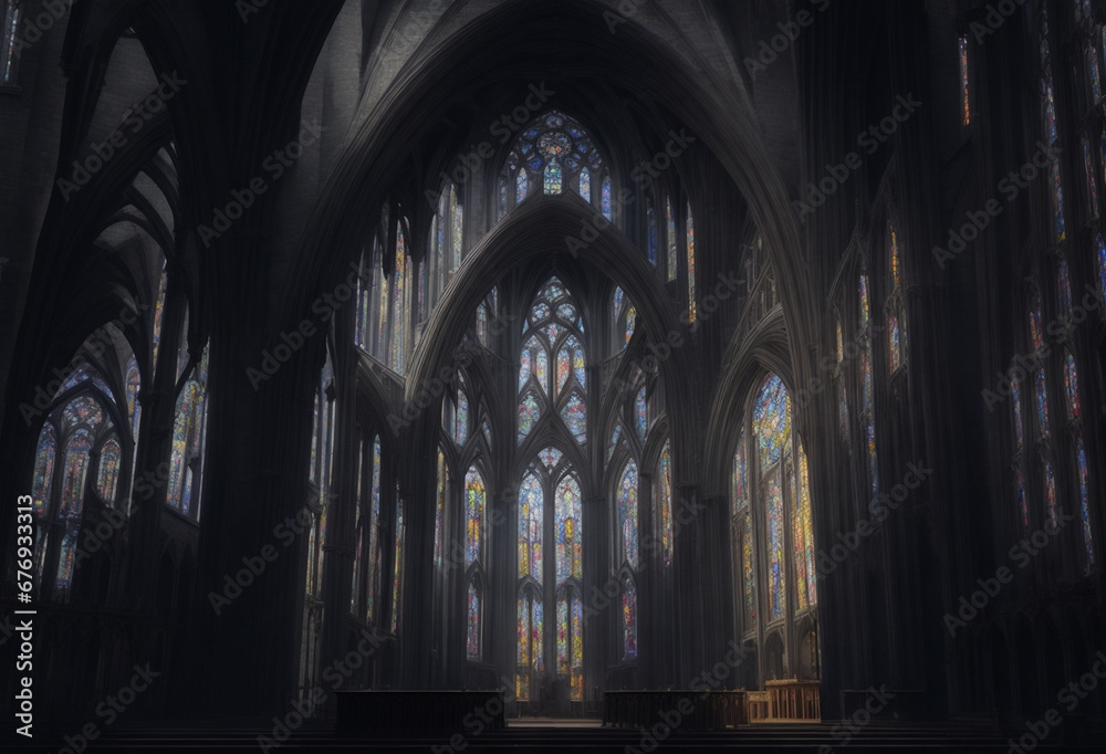 gothic church window