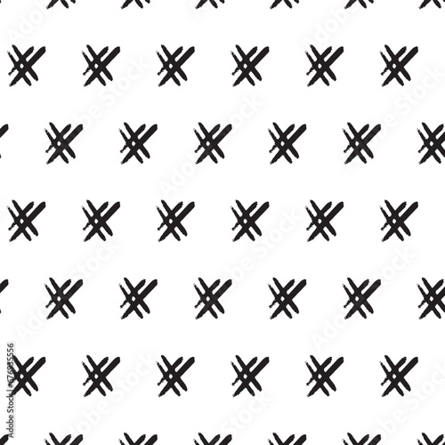 grunge hashtags pattern  seamless pattern on transparent background. vector pattern.