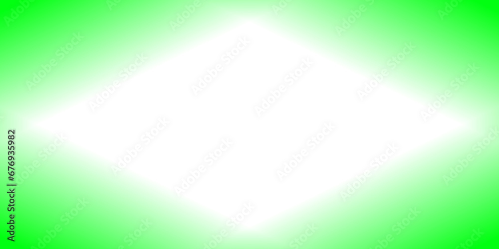 green gradient transparent frame diamond shape