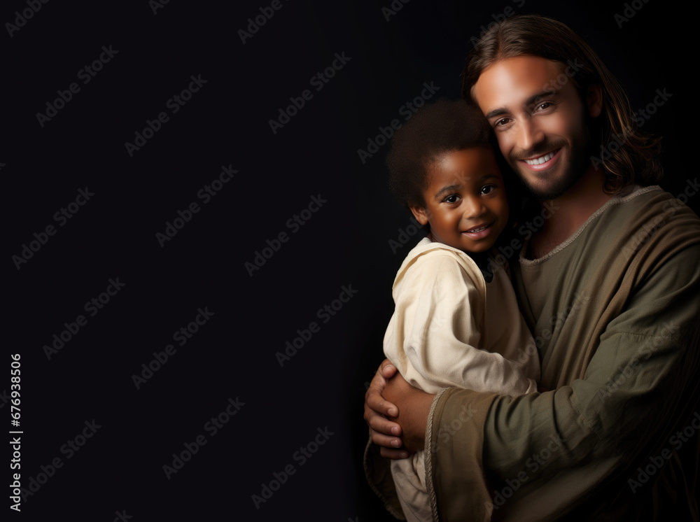 Jesus and black child - Blessed Little Ones - Jesus and the Child - Faith Like a Child Jesus and black child - Blessed Little Ones - Jesus and the Child - Faith Like a Child