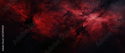 Abstract background in dark red tones with a predominance of red. Anxiety, violence, trouble. The concept of war and conflict escalation. © koplesya