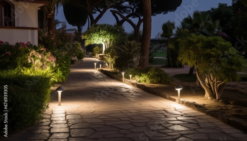 Enhance your outdoor space with state of the art led lighting systems for modern backyards