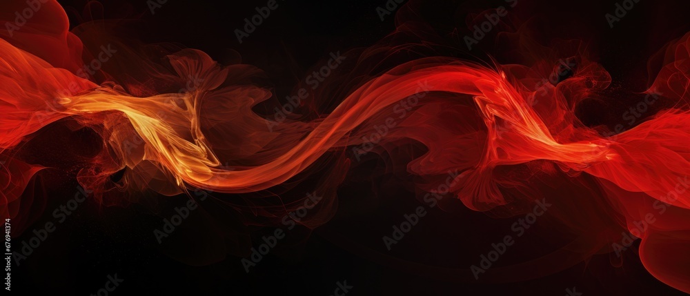Obraz premium Abstract background in dark red tones with a predominance of red. Anxiety, violence, trouble. The concept of war and conflict escalation.