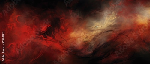 Abstract background in dark red tones with a predominance of red. Anxiety, violence, trouble. The concept of war and conflict escalation.