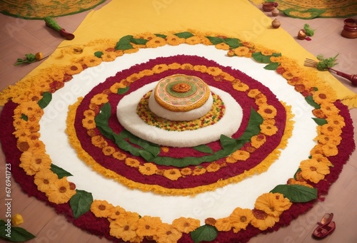 traditional Thai dessert on a plate