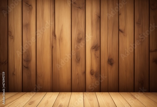 wooden wall and floor