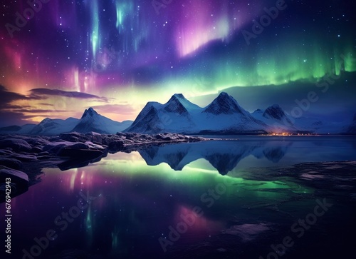 polar lights © mockupzord