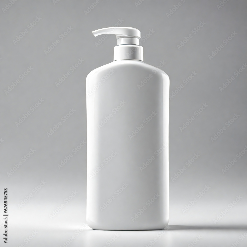 Beautiful shampoo mockup concept for modern design Beautiful shampoo mockup concept for modern design