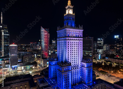 Obraz na płótnie Warszawa - Izrael w salonie