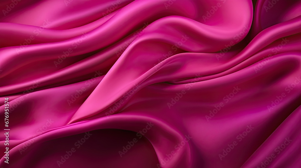 Obraz premium Magenta silk background