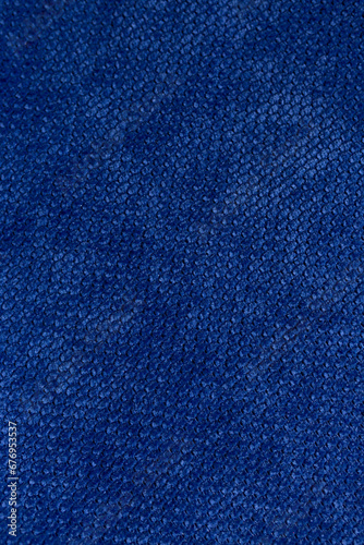background texture soft blue fabric, the fabric is located on the table