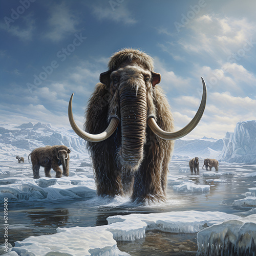 Mastodons ice age