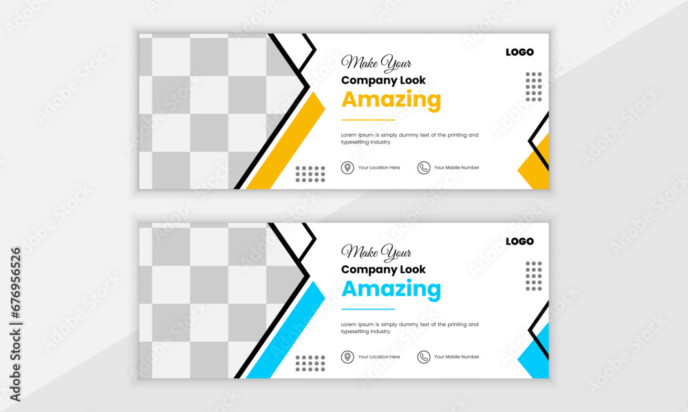 New Modern Creative Vector Business Facebook Cover Design Template New Modern Creative Vector Business Facebook Cover Design Template
