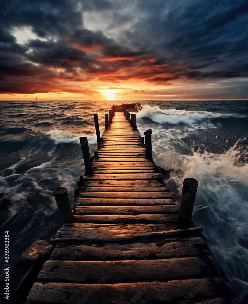 Obraz premium Steg