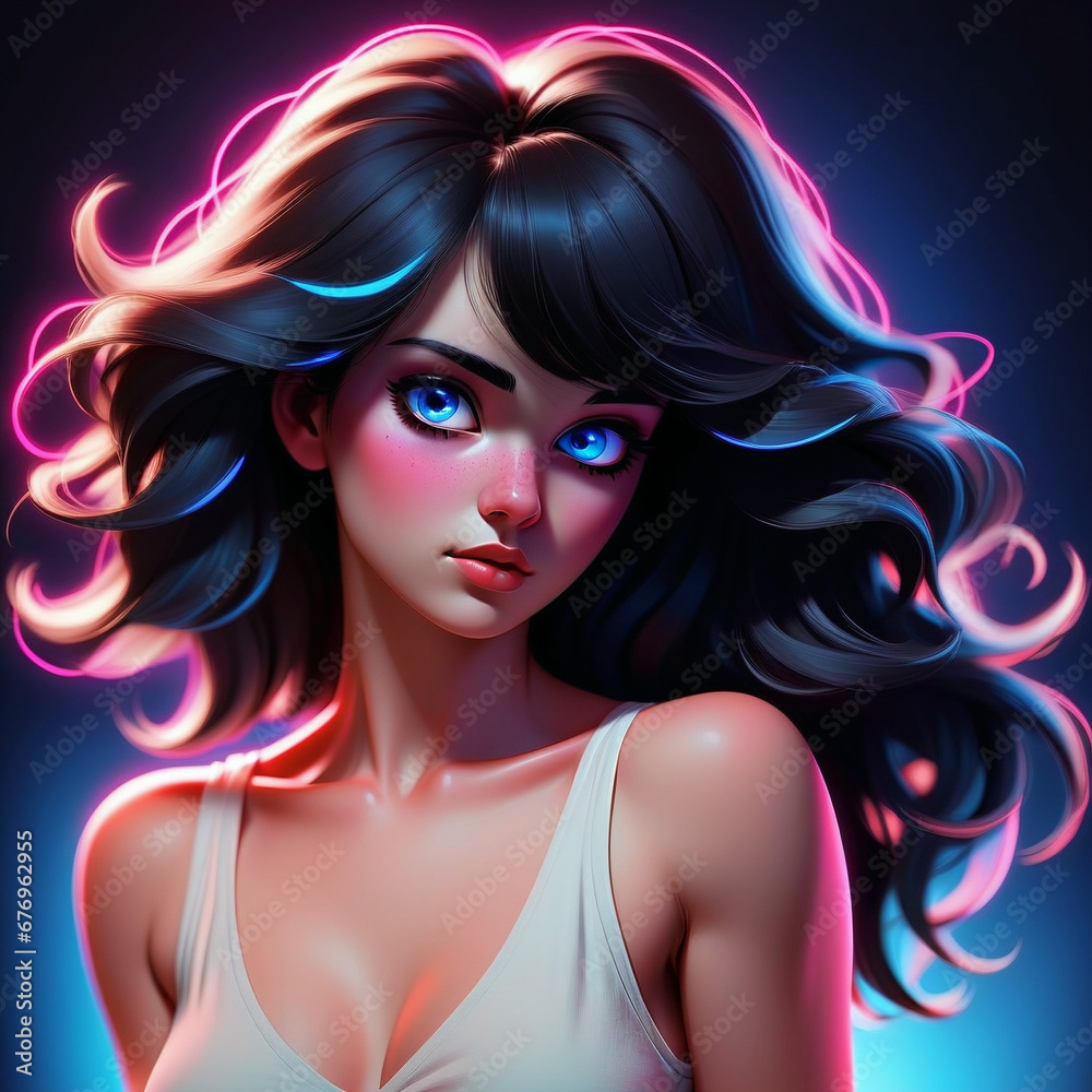 Obraz premium portrait of a woman