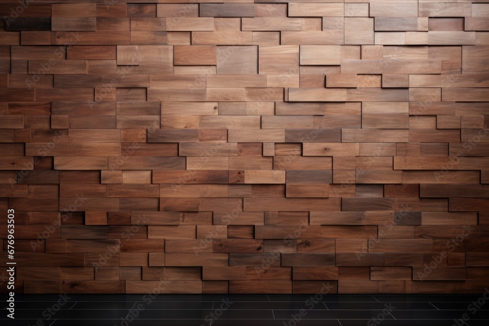 Rustic Elegance: Contemporary Wooden Wall Infusing Style and Warmth into Modern Living Spaces