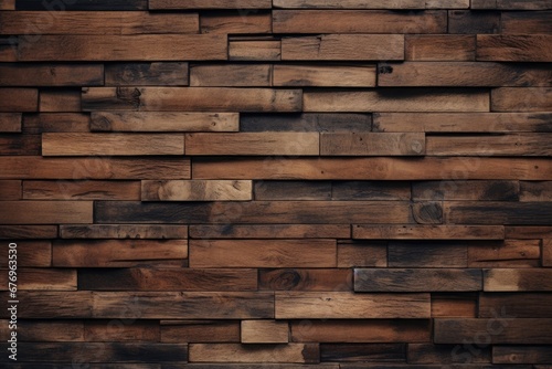 Rustic Elegance: Contemporary Wooden Wall Infusing Style and Warmth into Modern Living Spaces