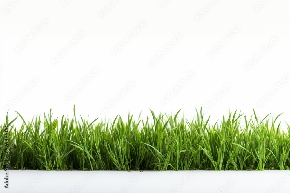 Kentucky Bluegrass on a white background with space for naming and branding. Kentucky Bluegrass on a white background with space for naming and branding.