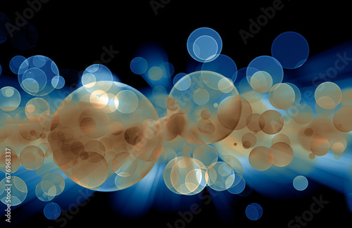 Colorful Rays Zoom in Motion Effect, Light Color Trails. Festive abstract glo...