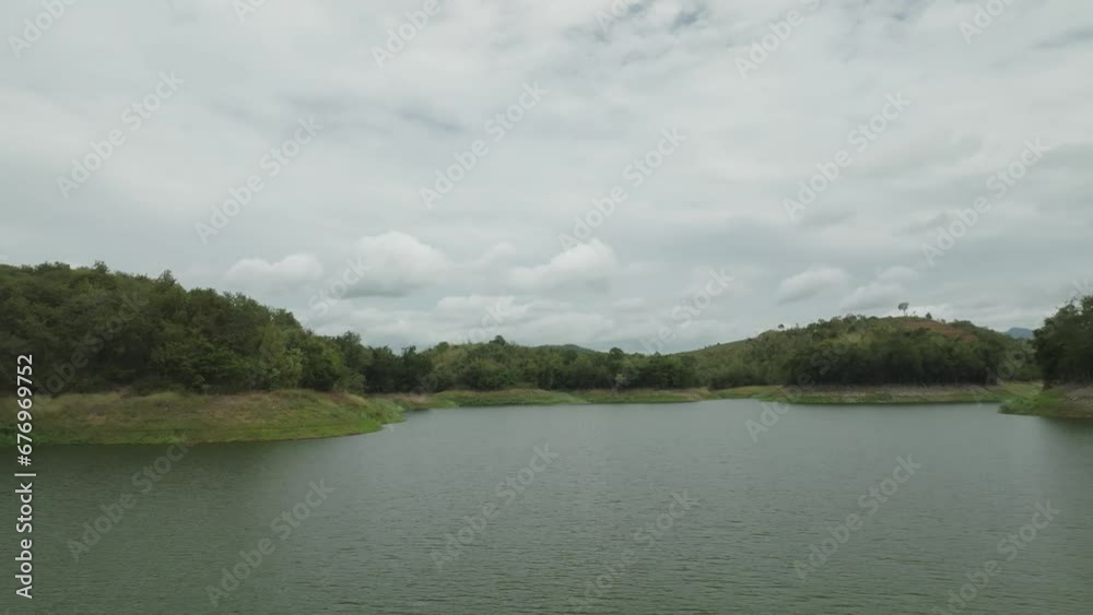 Small islands located in the one of the biggest fresh water reservoirs in Thailand name Srinagarind Dam, Kanchanaburi province
Small islands located in the one of the biggest fresh water reservoirs in Thailand name Srinagarind Dam, Kanchanaburi province