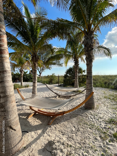 hammock on beach