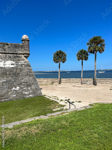 lighthouse and trees