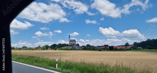  roadtrip throught autsria., austrian landscapes and country photo