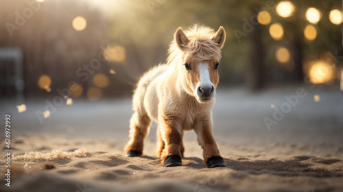 cute small horse photo