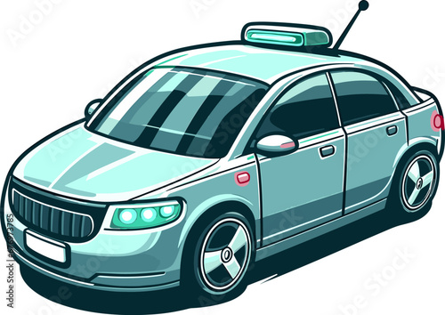 Illustration Vector Graphic of Car