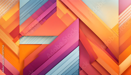 Wallpaper Mural Abstract orange background, autumn background, checkered orange background with striped diagonal pattern Torontodigital.ca