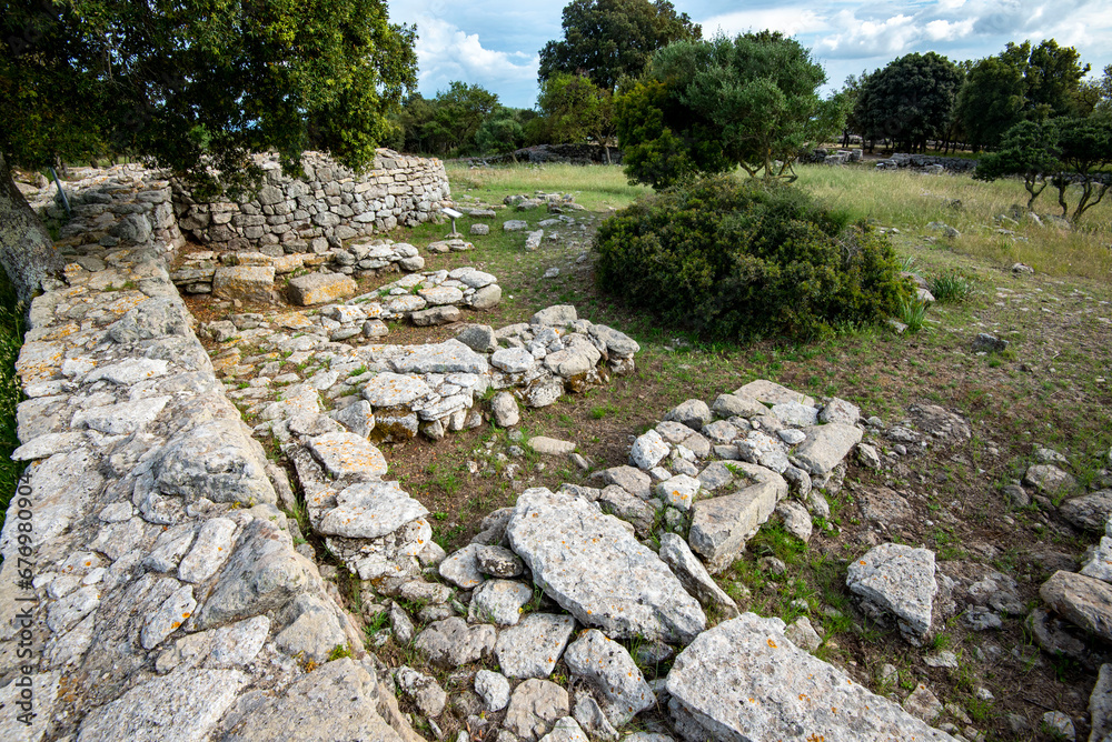 Nuragic Sanctuary of Santa Vittoria - Sardinia - Italy