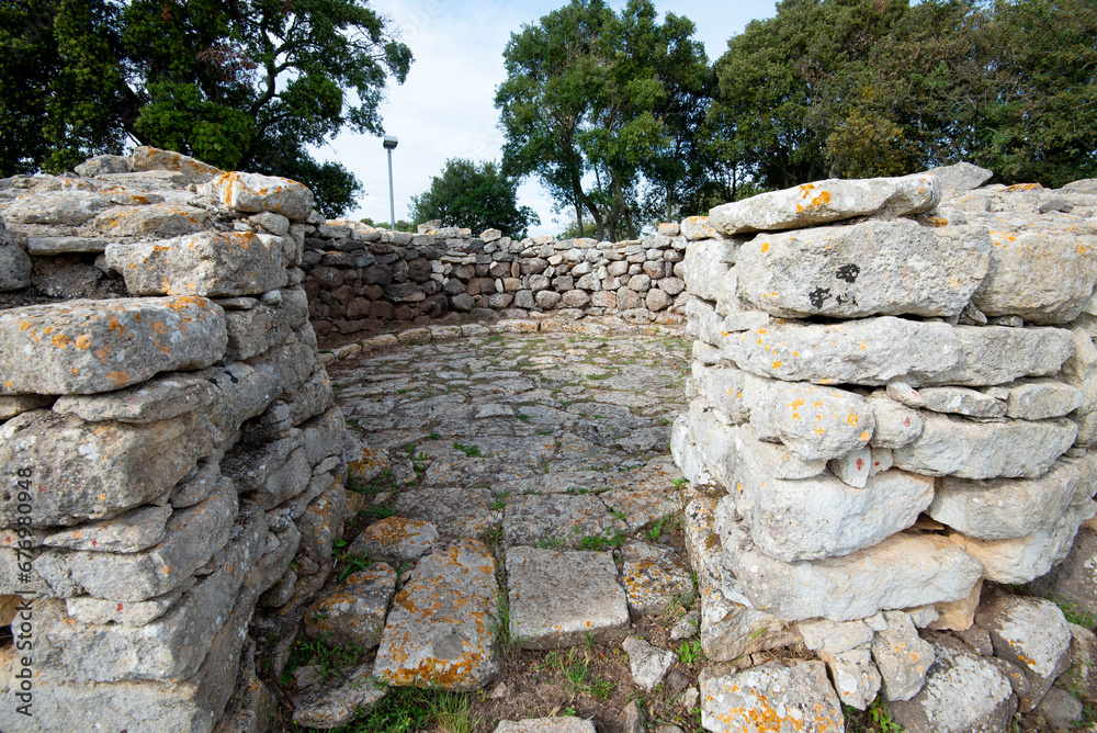 Nuragic Sanctuary of Santa Vittoria - Sardinia - Italy
