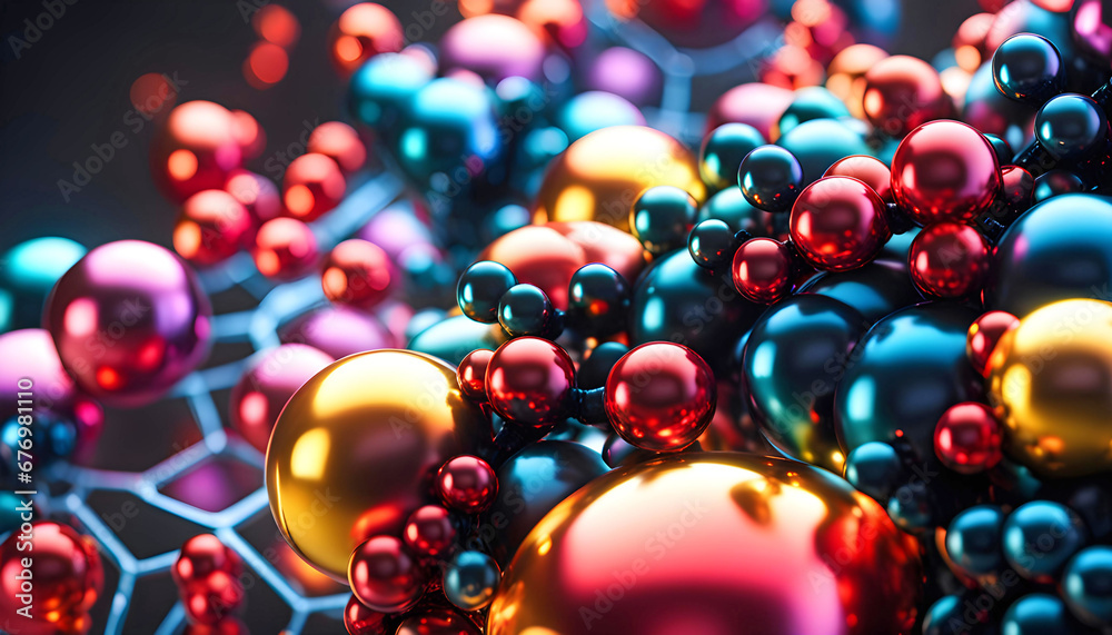 3D rendering of molecular compounds, scientific and molecular research concept, 3D rendering of molecular compounds, scientific and molecular research concept,