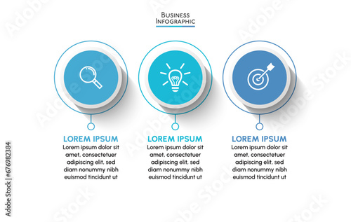 Business data visualization. timeline infographic icons designed for abstract background template