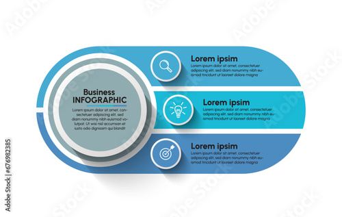 Business data visualization. timeline infographic icons designed for abstract background template