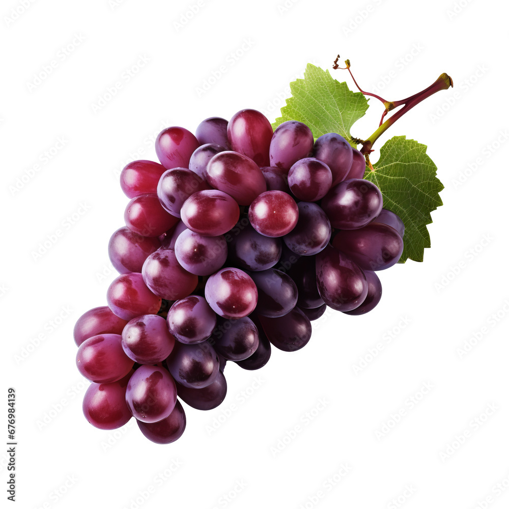 A lifelike illustration of a whole grape with fine details, displayed against a clear transparent backdrop. A lifelike illustration of a whole grape with fine details, displayed against a clear transparent backdrop.