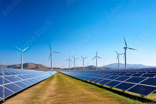 風力発電と太陽光発電イメージ01