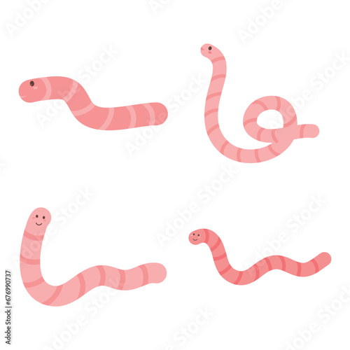 character of a long worm collection