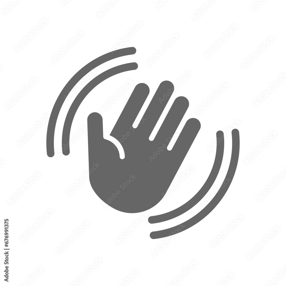 waving hand. bye bye and greeting hand vector. goodbye. isolated, stock vector waving hand. bye bye and greeting hand vector. goodbye. isolated, stock vector