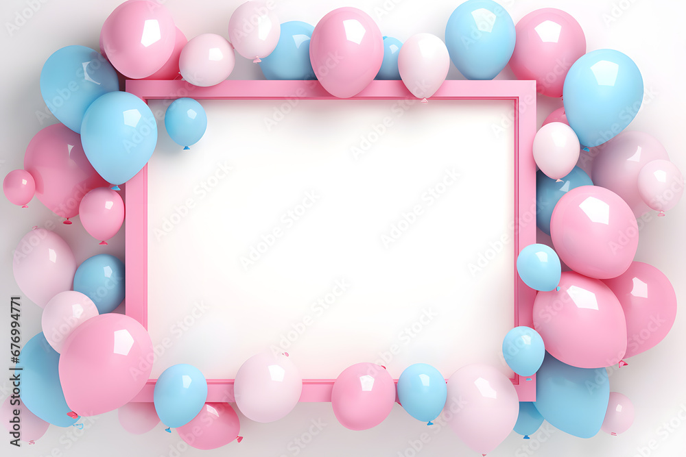 Helium inflatable latex panel color light blue pink white balloons background for decorations on birthday wedding party Helium inflatable latex panel color light blue pink white balloons background for decorations on birthday wedding party