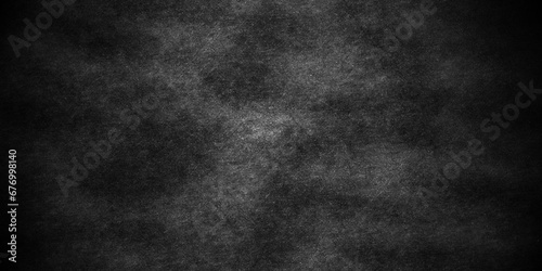 Dark Black grunge wall background texture, old vintage charcoal black backdrop paper texture. Abstract background with black wall surface, black stucco texture. Black gray satin dark texture.