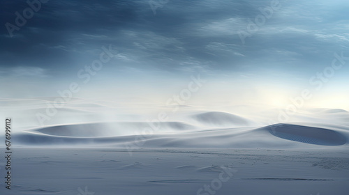 mountains in the fog, clouds over the mountains, desert fog background