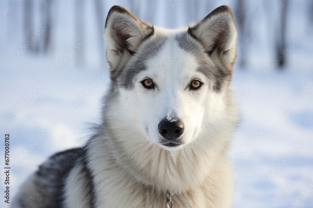 Yakutian Laika Dog - Portraits of AKC Approved Canine Breeds