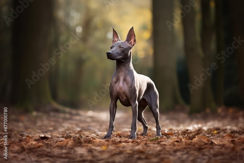 Xoloitzcuintli Dog - Portraits of AKC Approved Canine Breeds