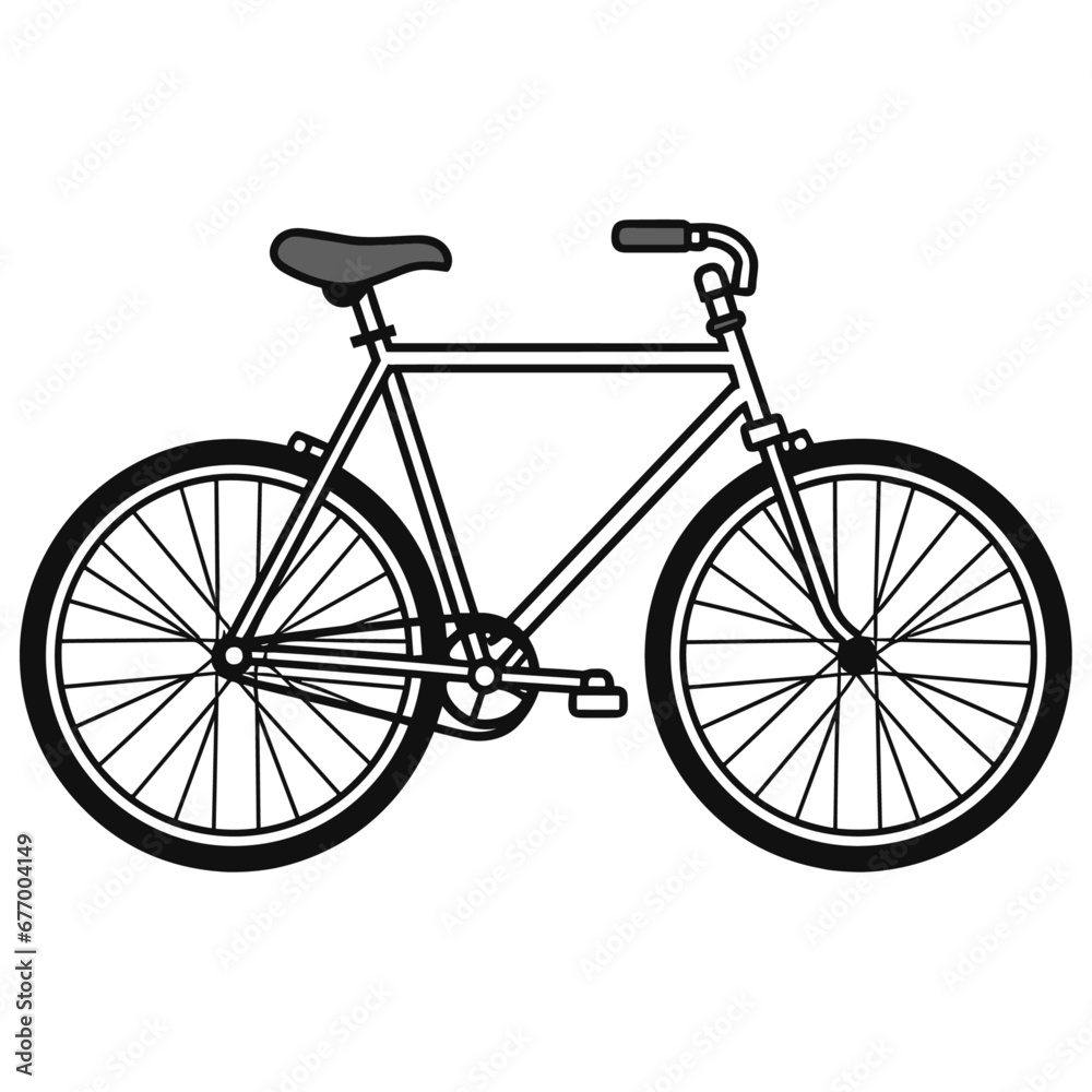 Obraz premium Bicycle Icon