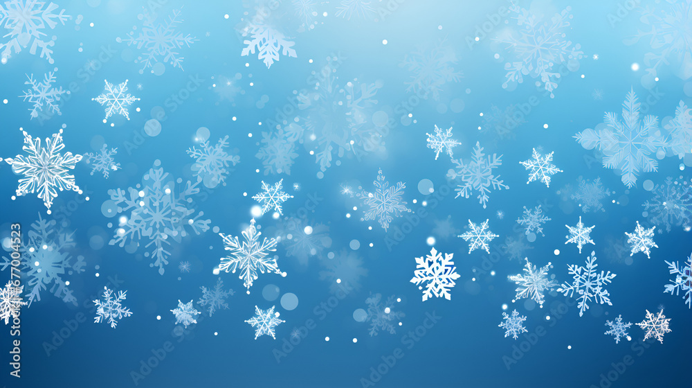 snowflakes,blue christmas background,christmas background with snowflake,Frozen Elegance: Snowflakes on a Blue Christmas Background,Winter Whispers: Blue Hues and Christmas Magic with Snowflakes