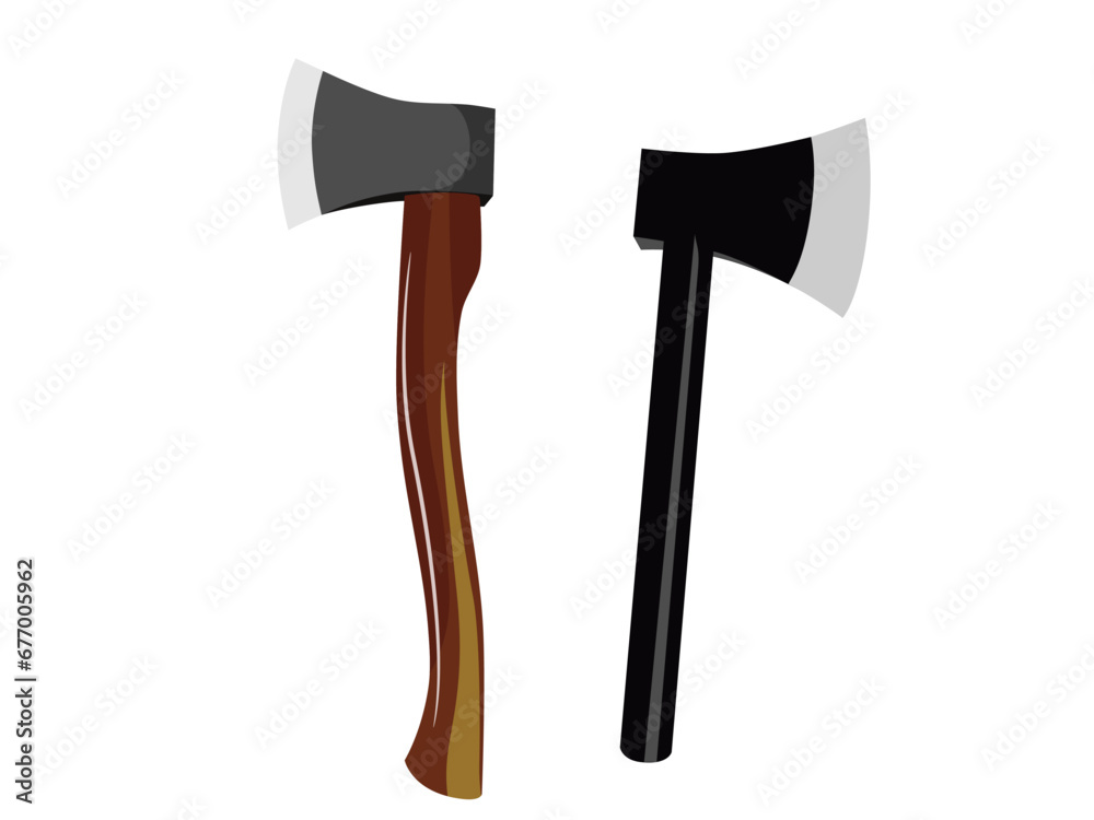 Ax on a white background.