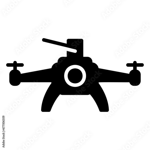 drone glyph icon