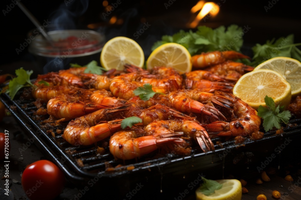 Shrimp on the barbie. Shrimp on the barbie.